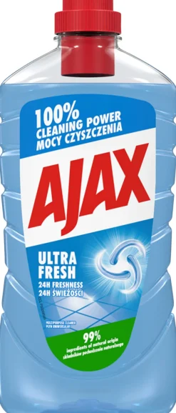 Hot Ajax Ultra Fresh flytende universalrengjøring 1000 ml