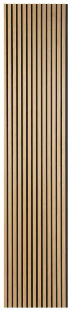 Clearance Fibrotech Akustikkpanel Quanti Light Oak 18 x 520 x 2440 mm