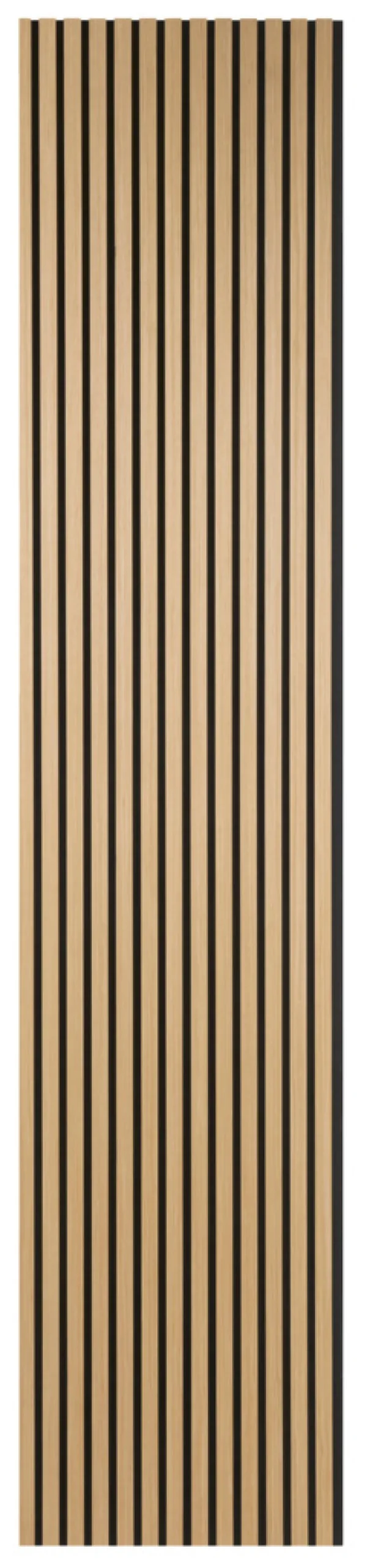 Clearance Fibrotech Akustikkpanel Quanti Light Oak 18 x 520 x 2440 mm