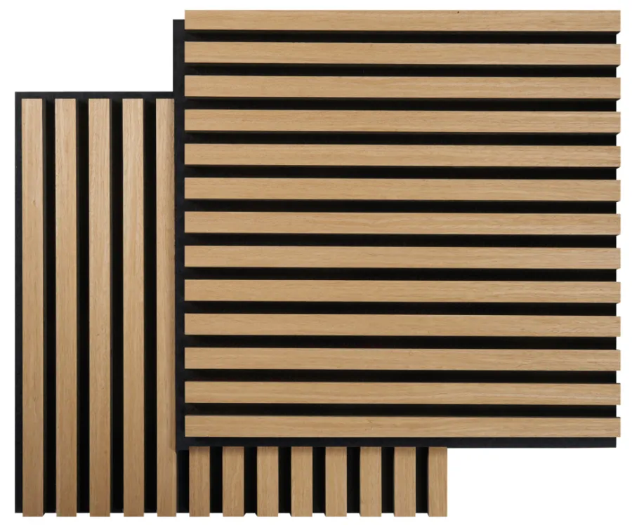 Discount Fibrotech Akustikkpanel Square 22 x 520 x 520 mm 2-pk. Light Oak
