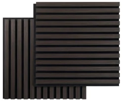 Sale Fibrotech Akustikkpanel Square 22 x 520 x 520 mm 2-pk. Smoked Oak