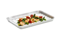 Clearance Grillexpert Aluminiumsform med hull 34,2 x 22,8 cm 5 stk. -