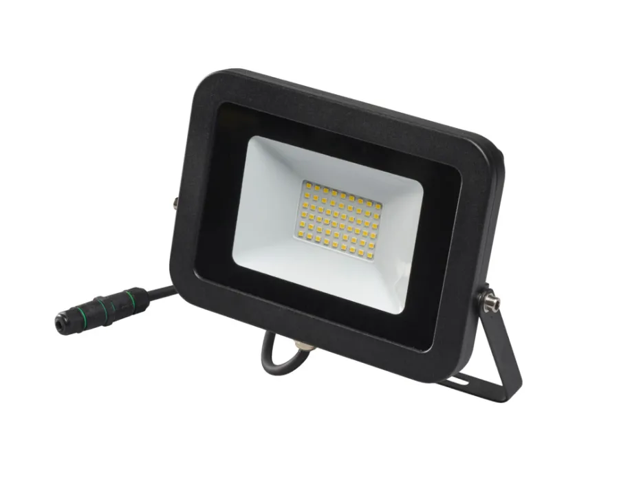 Discount Arbeidslampe inkl. 50 W LED-pære Svart