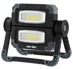Hot Arbeidslampe LED 2 x 5 W foldbar