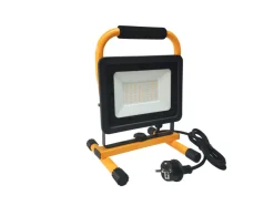 Best Arbeidslampe på stativ inkl. 50 W LED-pære svart
