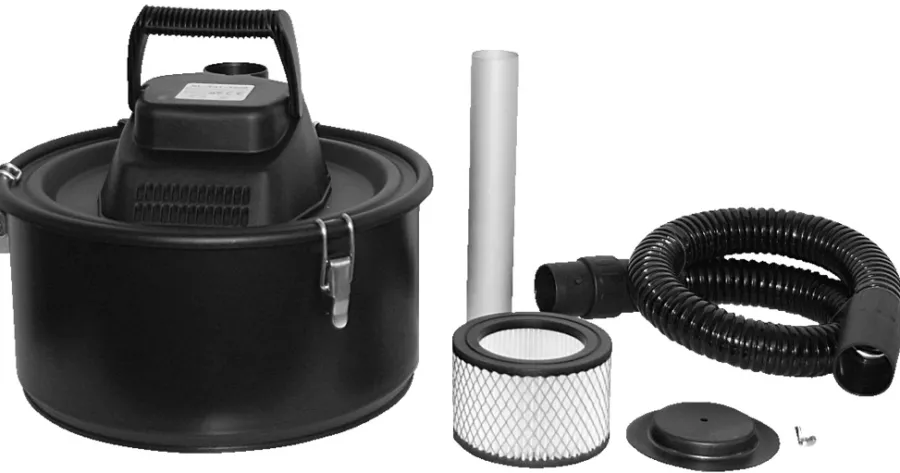Clearance Glöd Askestøvsuger 600 W med beholder 10 liter