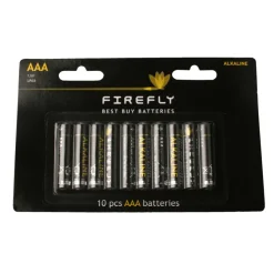 Firefly Batteri AAA 10-pk. -