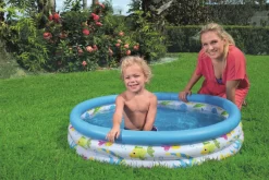New Bestway basseng med 3 ringer Ø102 cm 110 liter