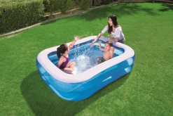 Hot Bestway basseng rektangulært med 2 ringer 450 liter