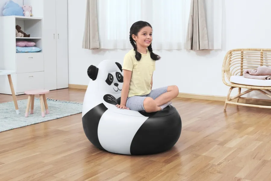 Online Bestway Cozy Critters oppblåsbar stol – panda
