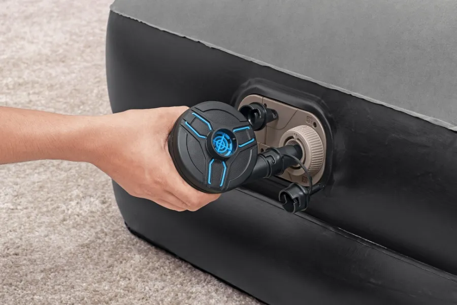 Discount Bestway luftmadrass m/innebygd pumpe 191 x 97 cm