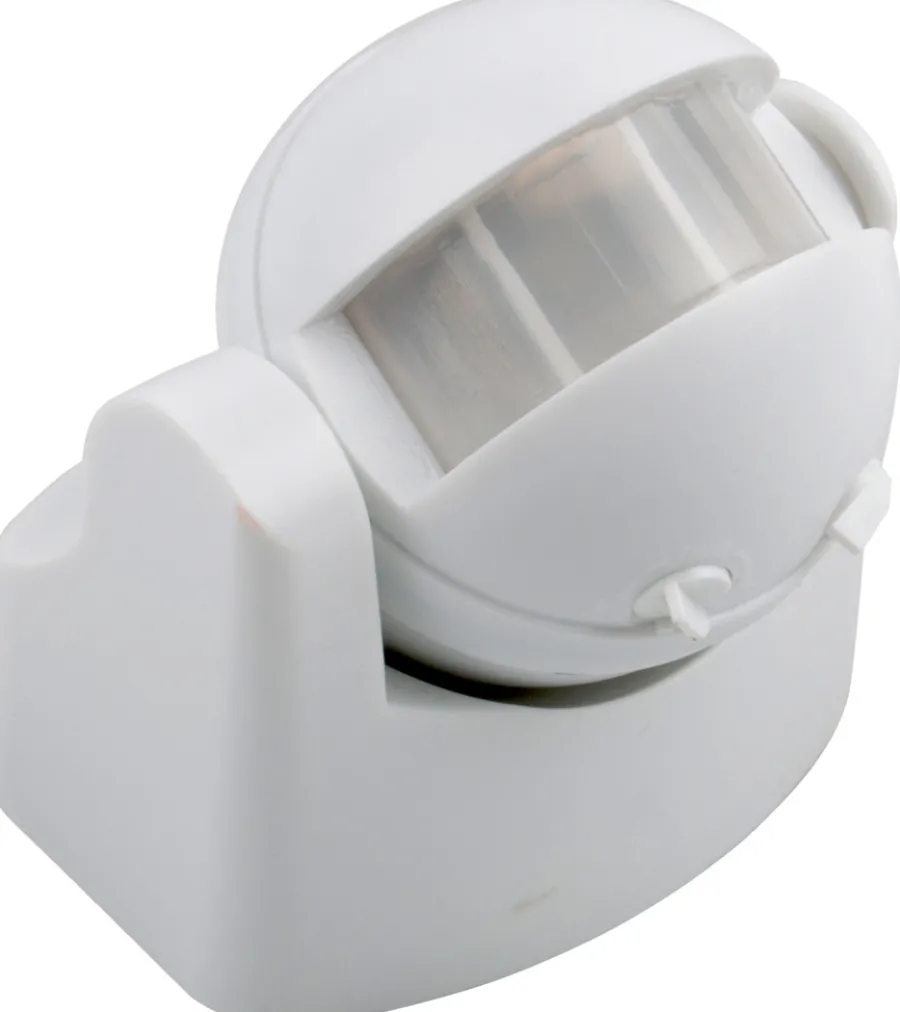 Discount Elworks Bevegelsesensor 180° hvit IP44