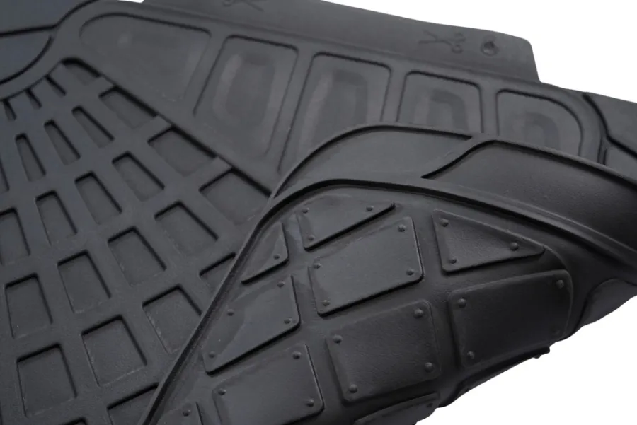 Autozone Bilmatte sett med 4 stk. gummi -