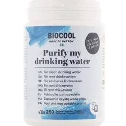 Sale BIOCOOL Purify My Drinking Water vannrensetabletter 250 stk.