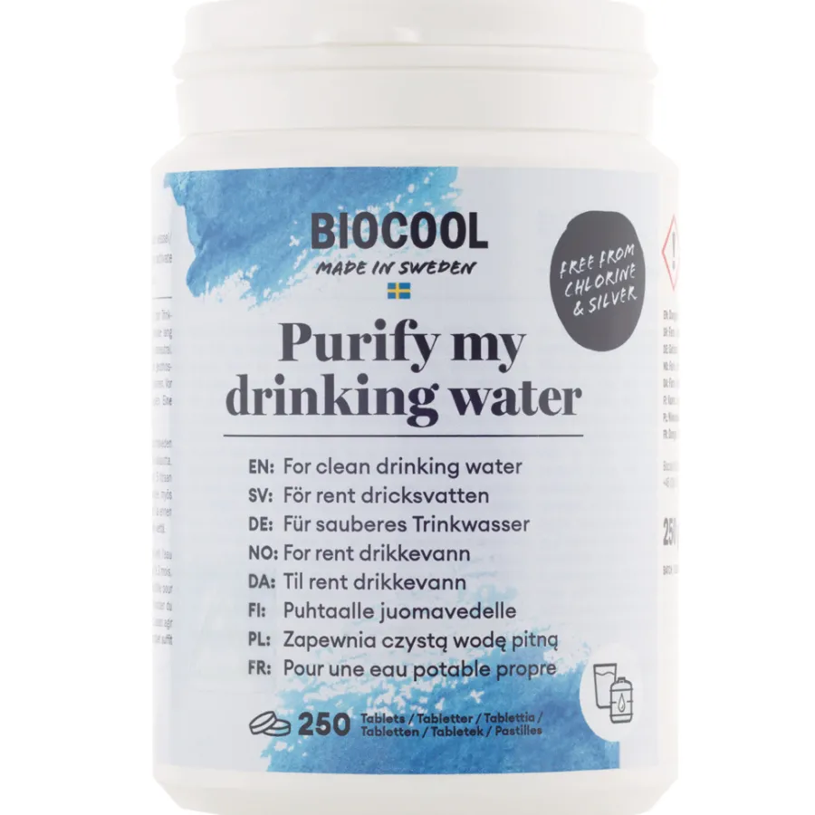 Sale BIOCOOL Purify My Drinking Water vannrensetabletter 250 stk.