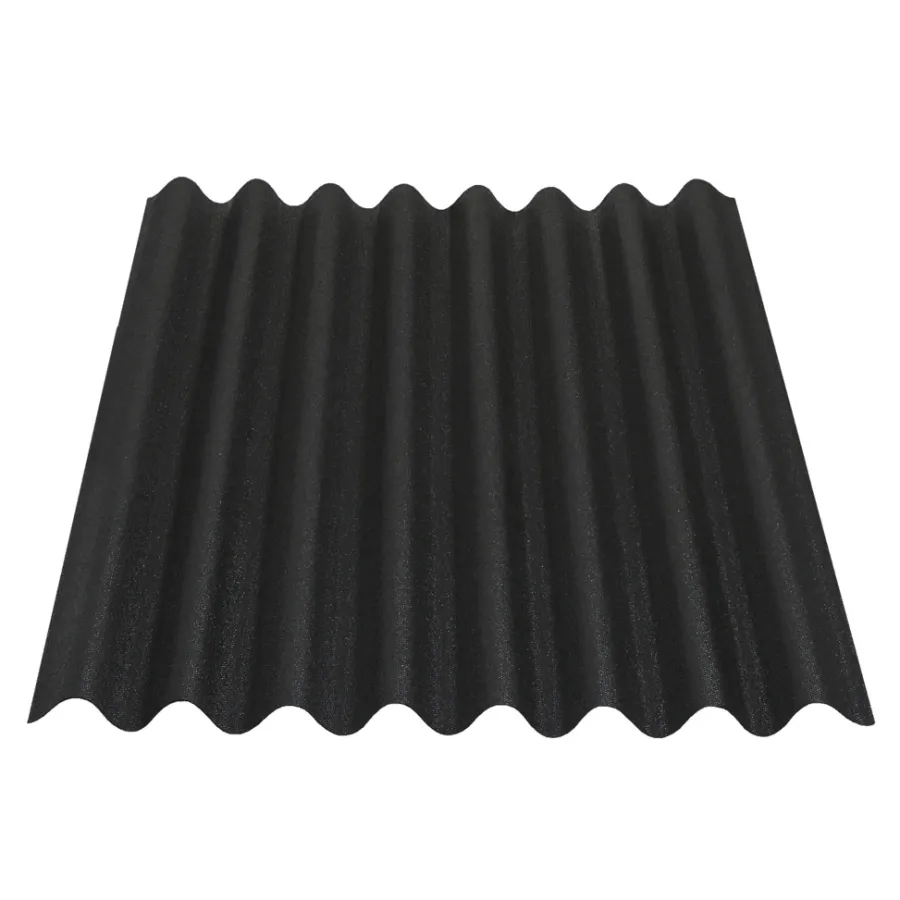 New Onduline Bitumen takplate svart 0,76 x 1 meter