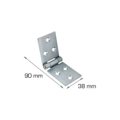 Best Home it Bladhengsel 38 x 90 mm - 2 stk.