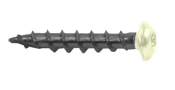 Hot Heco Blikkskrue 4,0 x 25 mm hvit - 25 stk.