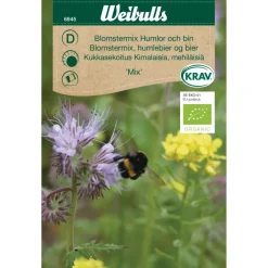 Discount Weibulls Blomstermix, humler og bier økologisk