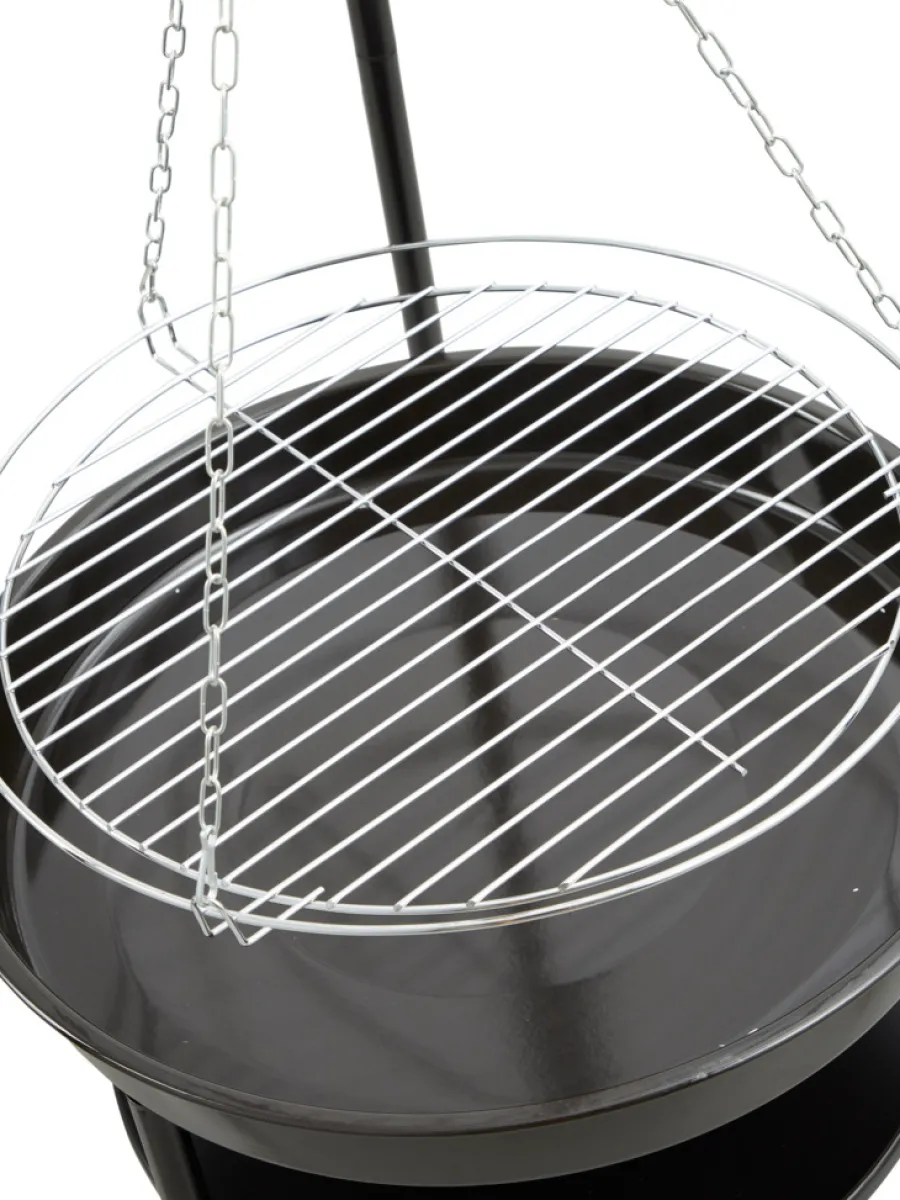 Hot Grillexpert Bålpanne tripod med bålfat og rist -
