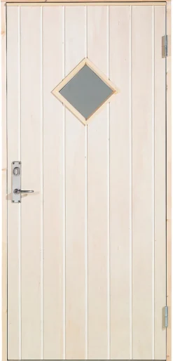 Hot Boddør med vindu venstrehengt 94,8 x 205 cm