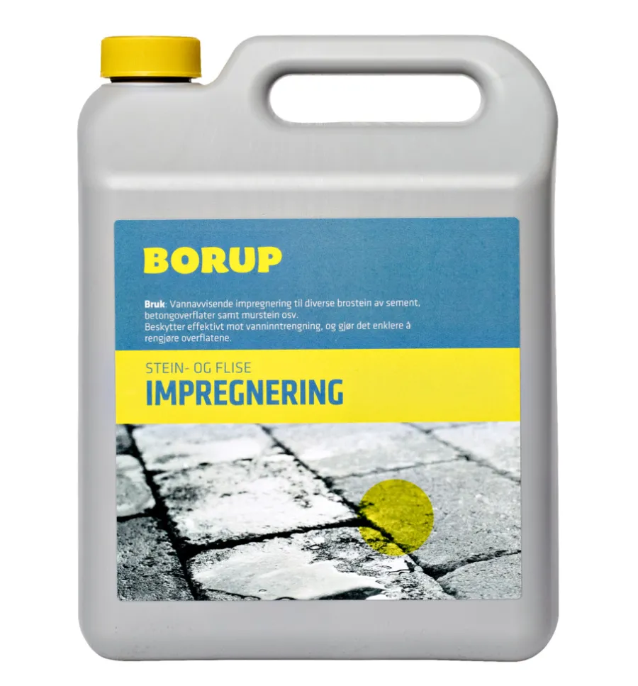 Sale Borup impregnering til stein og flis 5 liter
