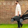 New Bosch Rotak 18V-43 batteridrevet gressklipper