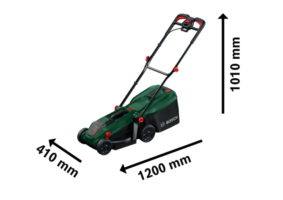 Best Bosch Rotak 18V-32 batteridrevet gressklipper