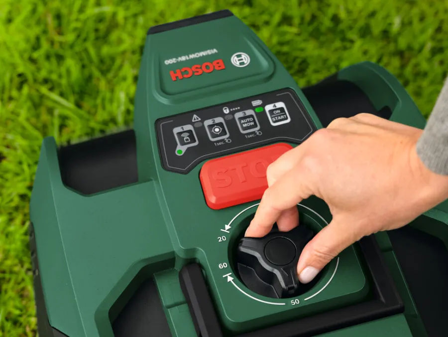 Best Bosch Visimow 18V-200 robotgressklipper 5,0 Ah