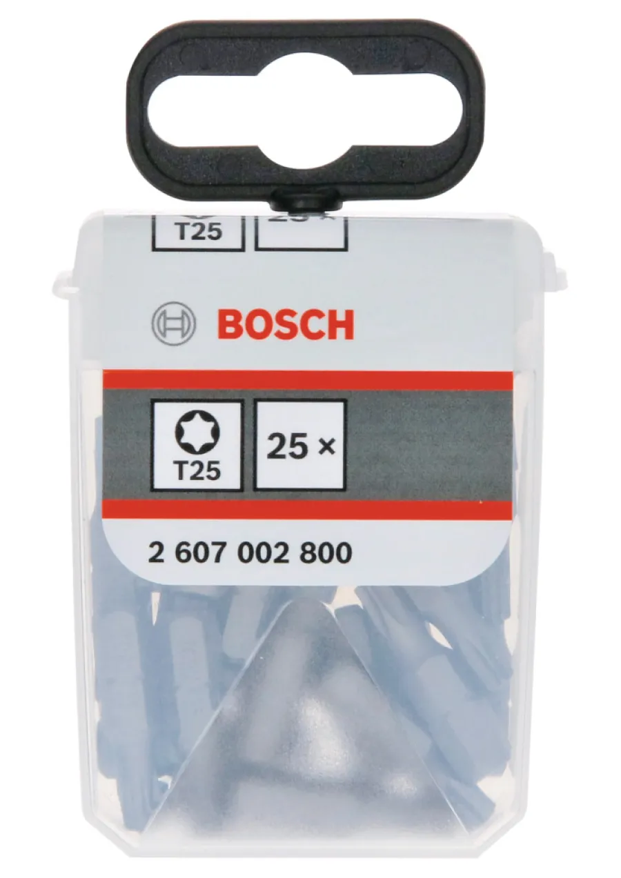 Outlet Bosch XH bitssett T25 25 mm 25 stk.