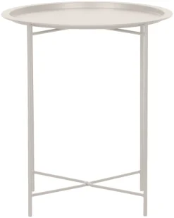Online Sunlife Brettbord Michigan stål Ø46,8 cm - ® Sandy grey