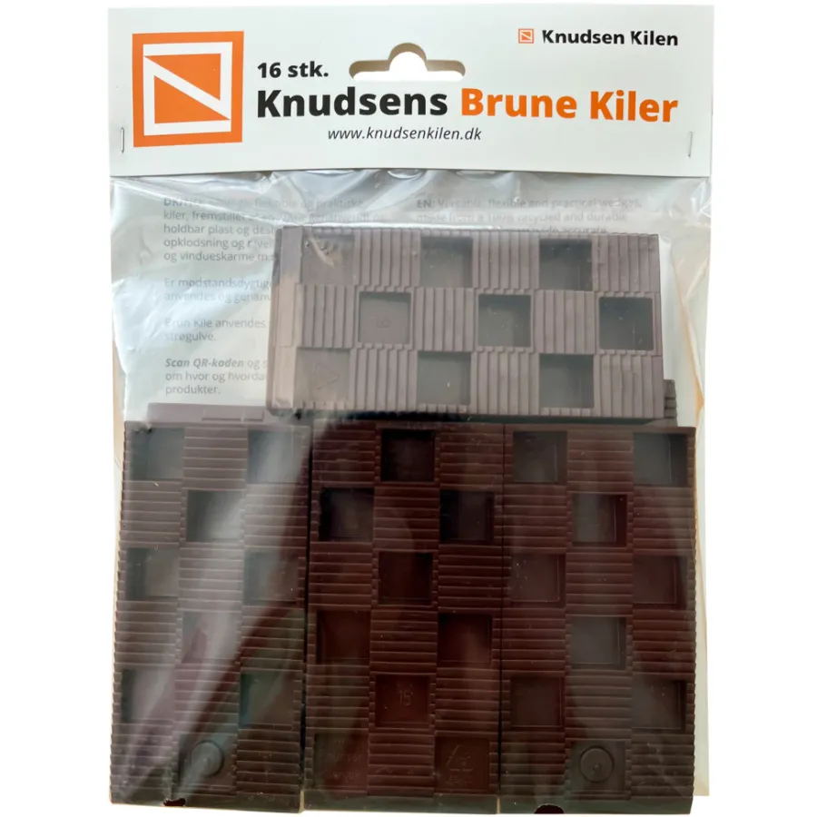Discount Knudsen Kilen Brun kile - 16 stk.