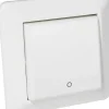 Outlet ELKO Bryter 2-pol innfelt hvit -