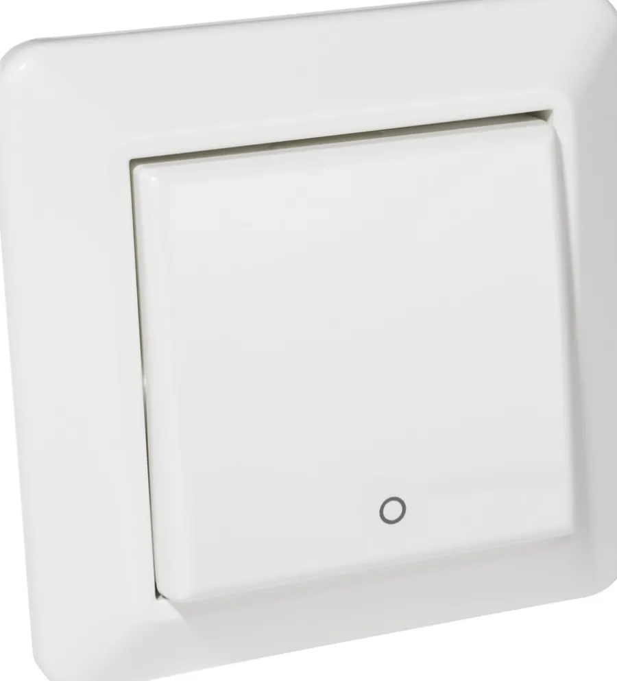 Outlet ELKO Bryter 2-pol innfelt hvit -
