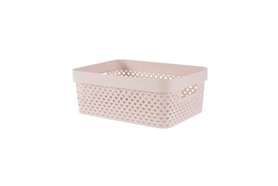 Outlet Curver Pure oppbevaringskurv 11 liter Rosa