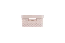 Outlet Curver Pure oppbevaringskurv 11 liter Rosa