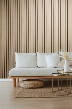 Best Snapwall Deco Spilepanel 12 x 600 x 2400 mm Oak Nature