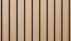 Best Snapwall Deco Spilepanel 12 x 600 x 2400 mm Oak Nature