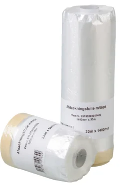Luxi Dekkfolie med tape 55 cm x 33 meter
