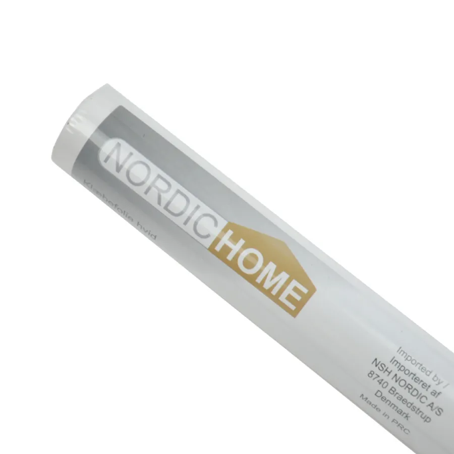 Outlet Nordic Home Dekorfolie selvklebende hvit - 65 x 200 cm
