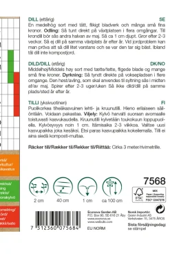 Best Weibulls Dill økologisk - Sari