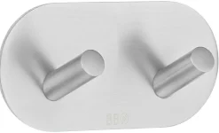 New Beslagsboden Dobbel krok 96 mm børstet