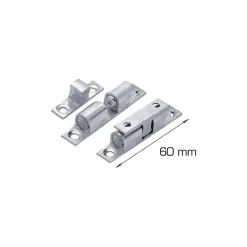 Clearance Home it Dørholder 8 x 60 mm krom