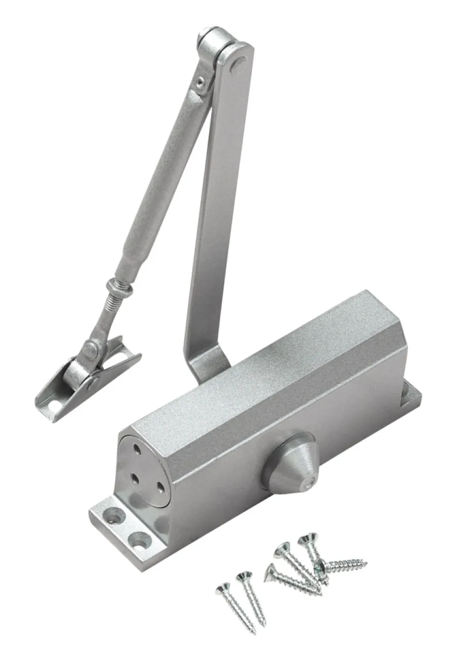 Online Dørlukker til 25-45 kg dører Grå aluminium