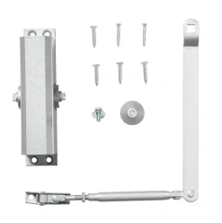 Online Dørlukker til 25-45 kg dører Grå aluminium