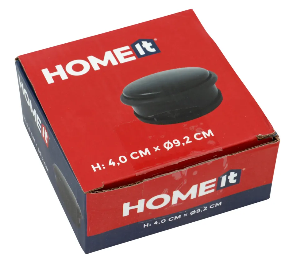 Sale Home it Dørstopper Ø92 mm matt svart