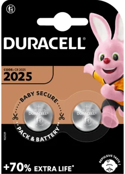 Discount Duracell knappcellebatteri 2025 2-pk.