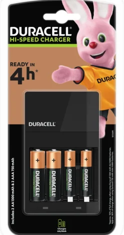 Best Duracell lader til AA- og AAA-batterier
