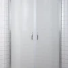 New Dusjhjørne m/buede dører i frostet glass 90 x 90 x 190 cm