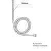 Discount REN Dusjslange 150 cm krom -